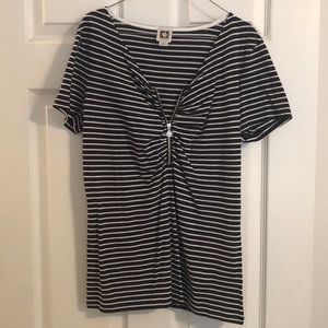 Short sleeve, Anne Klein shirt